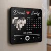 Personalized Photo Music Fridge Magnet - Can Play Songs – Anniversary Gift For Couple – Every Song Reminds Me Of You