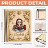 Personalized Foldable LED Magic Book Lamp - Gifts For Book Lovers, Bookworms, Readers - Born To Read