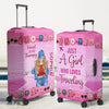 Personalized Luggage Cover – Travel Gifts For Women – Collecting Memories Worldwide