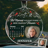 Personalized Acrylic Car Ornament – Memorial Sympathy Gifts – Your Love Lives On In Us