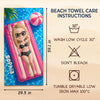 Personalized Beach Towel - Summer Vacation And Travel Gifts For Women, Best Friends - Sun Sand Sea
