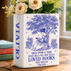 Personalized Book Vase - Gifts For Book Lovers, Bookworms, Readers - Reading Is My Happy Place
