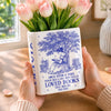 Personalized Book Vase - Gifts For Book Lovers, Bookworms, Readers - Reading Is My Happy Place