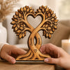 Personalized 2-Layered Wooden Plaque - Anniversary Wedding Gifts For Couple - Love Looks Better In Summer
