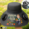 Personalized Hat With Fans Solar Power - Gifts For Gardeners - Best Gardener On Earth