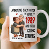 Personalized Mug – Anniversary Wedding Gifts For Couple – Two Hearts One Journey