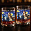 Personalized Photo Whiskey Glass - Anniversary Wedding Gifts For Couple - Forever And Always