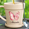 Personalized Plant Pot Ceramic Mug - Gifts For Gardeners - Slay The Day