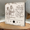 Personalized Photo Music Fridge Magnet - Can Play Songs - Anniversary Wedding Gifts For Couple - Blessed With Endless Love