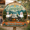 Personalized Wood Sign - Anniversary Wedding Camping Gifts For Campers, Couple - Camp Life Best Life
