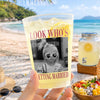 Personalized Photo Party Cups – Gifts For Best Friends, Family - Drunk On Poolside Summer Energy
