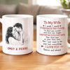 Personalized Photo Mug – Anniversary Wedding Gifts For Couple – You Make Life Beautiful