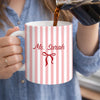 Personalized Mug – Back To School Gifts For Teachers – Teaching Is A Work Of Heart
