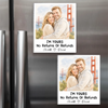 Personalized Photo Acrylic Fridge Magnet - Anniversary Wedding Gifts For Couple - Every Love Story Is Beautiful