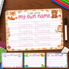 Personalized Kids Acrylic Tracing Board - Back To School Gifts For Kids - Ready For A New Adventure