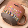Personalized Printed Pottery Mug - Gifts For Book Lovers, Bookworms, Readers - Where Books Bloom