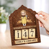 Personalized Wooden Tracker Sign - Gifts For Book Lovers, Bookworms, Readers - A Year Of Stories