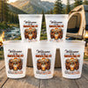 Personalized Party Cups – Camping Gifts For Campers, Couple – Lucky To Have You