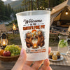 Personalized Party Cups – Camping Gifts For Campers, Couple – Lucky To Have You