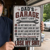 Personalized Metal Sign – Gifts For Man – Don't Touch My Tools