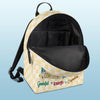 Personalized Kid Backpack - Back To School Gift For Kid - First Day Of School! Wake Up!