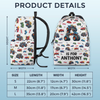 Personalized Kid Backpack - Back To School Gift For Kid - Big Wheels Bigger Dreams