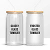 I Love My Crazy Best Friends - Bestie Personalized Custom Glass Cup, Iced Coffee Cup - Christmas Gift For Best Friends, BFF, Sisters