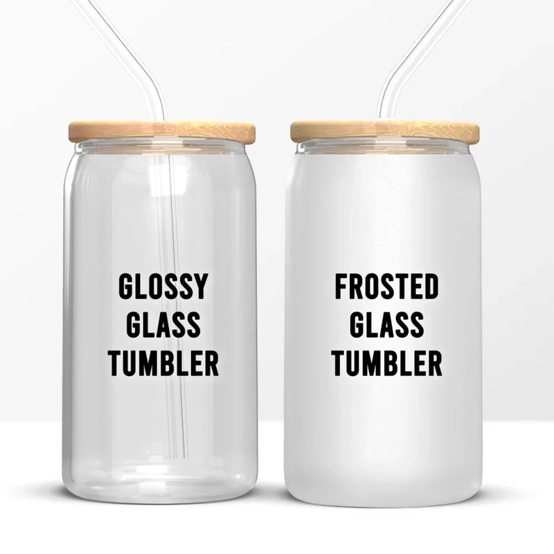 Laughter Shared, Memories Made - Bestie Personalized Custom Glass Cup, Iced Coffee Cup - Gift For Best Friends, BFF, Sister