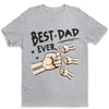 The Best Stories Of My Life Always Have My Dad In Them - Family Personalized Custom Unisex T-Shirt, Premium T-shirt, Hoodie - Father's Day Gift For Dad, Grandpa