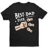 The Best Stories Of My Life Always Have My Dad In Them - Family Personalized Custom Unisex T-Shirt, Premium T-shirt, Hoodie - Father's Day Gift For Dad, Grandpa