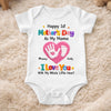 Custom Baby Onesie - Personalized Baby Shower, Gender Reveal Gifts For New Moms, New Dads, New Parents - Welcome To Our Little Miracle