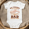 Custom Baby Onesie - Personalized Baby Shower, Gender Reveal Gifts For New Moms, New Dads, New Parents - Tiny But Mighty