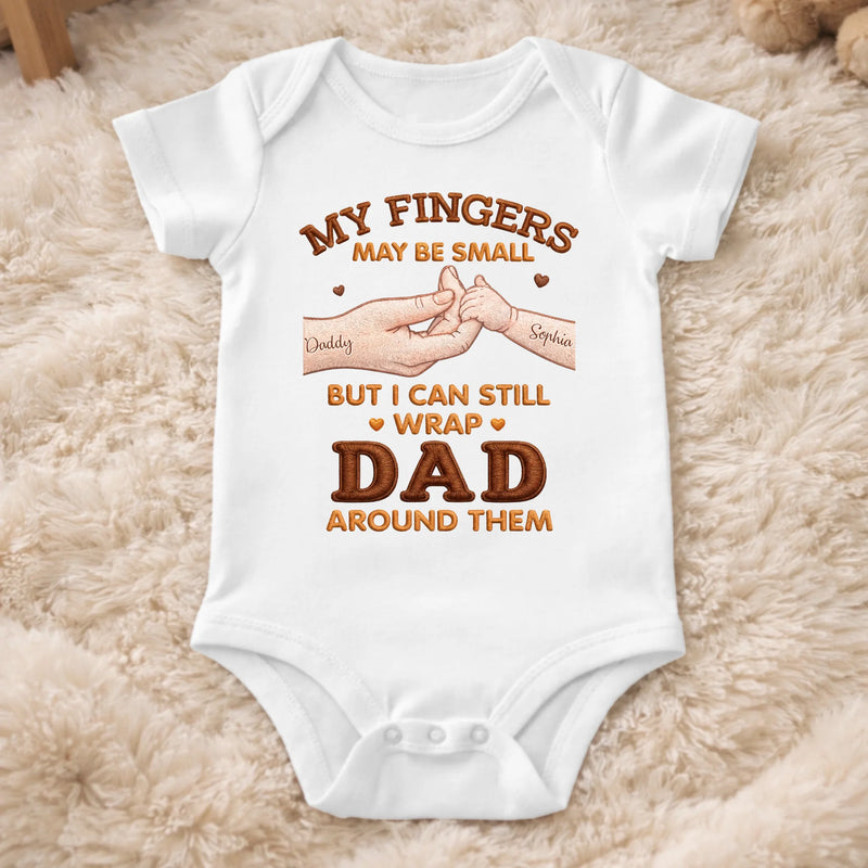 Custom Baby Onesie - Personalized Baby Shower, Gender Reveal Gifts For New Moms, New Dads, New Parents - Tiny But Mighty