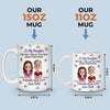 Custom 3D Inflated Effect Printed Mug - Personalized Birthday Gifts For Dad, Daughter - Daughter My Greatest Joy
