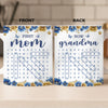 Custom Word Search Puzzle Mug - Personalized Mother's Day Birthday Gifts For Mom, Grandma - Where Her Love Lives On