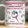 Custom 3D Inflated Effect Printed Mug - Personalized Funny Mother's Day Birthday Gifts For Mom - Mom Raised Tiny Troublemakers