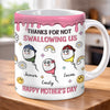 Custom 3D Inflated Effect Printed Mug - Personalized Funny Mother's Day Birthday Gifts For Mom - Mom Raised Tiny Troublemakers