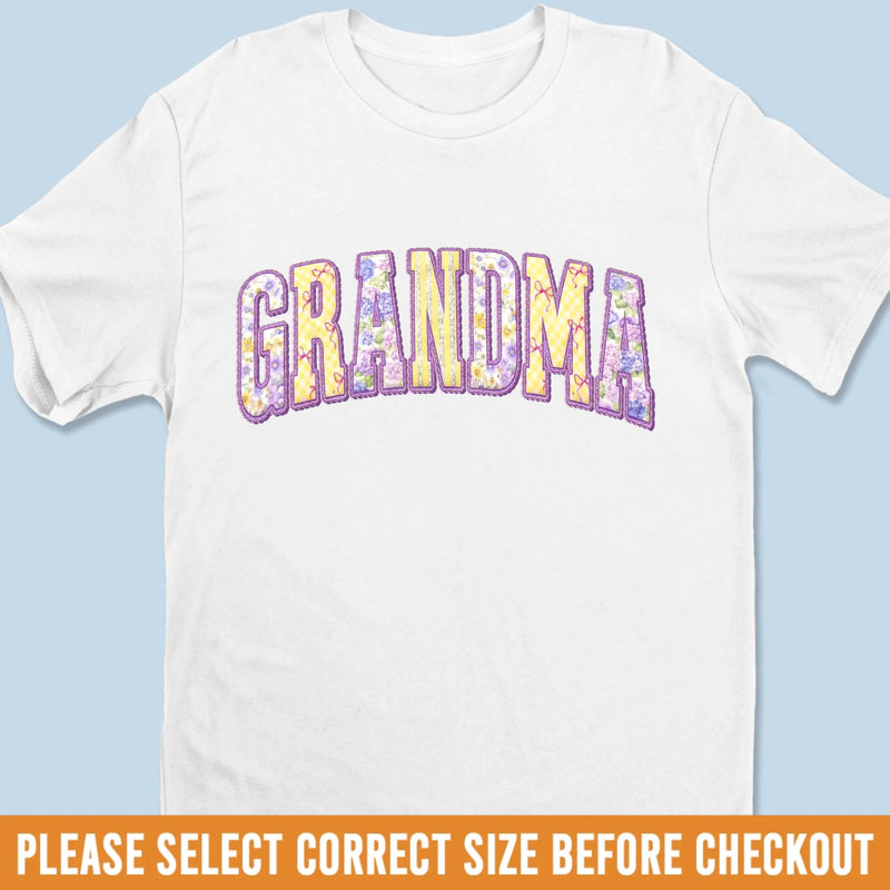 Custom Unisex T-shirt, Premium T-shirt, Hoodie - Personalized Mother's Day Birthday Gifts For Mom, Grandma - Mama Wrapped In Charm