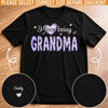 Custom Unisex T-Shirt With Design On Sleeve - Personalized Mother's Day Birthday Gifts For Mom, Grandma - Grandma Life, Best Life