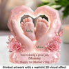 Custom Acrylic Plaque - Personalized Baby Shower, Gender Reveal Gifts For New Moms, New Parents - Welcome Our Little Miracle