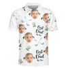 Custom Photo Best Dad Ever - Family Personalized Custom All Over Print Polo Shirt - Father's Day, Gift For Dad