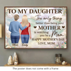 Custom Horizontal Poster - Personalized Mother's Day Birthday Gifts For Daughter - Always With You