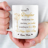 Custom Mug - Personalized Mother's Day Birthday Gifts For Daughter - You Make This Chapter So Beautiful