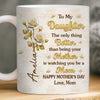 Custom Mug - Personalized Mother's Day Birthday Gifts For Mom, Daughter - A Story Written In Love