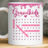 Custom Word Search Puzzle 3D Inflated Effect Printed Mug - Personalized Mother's Day Birthday Gifts For Mom, Grandma - All Words Lead To Mom