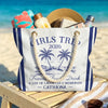 Custom Beach Bag - Personalized Summer Vacation And Travel Gifts For Best Friends, Family - Sun, Laughs, And Besties Forever