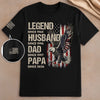 Personalized T-Shirt With Sleeve Design – Father’s Day Gift For Dad – My Era Begins