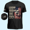 Personalized T-Shirt With Sleeve Design – Father’s Day Gift For Dad – Born To Become More