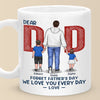 Personalized Mug – Father’s Day Gift For Dad – Family Is Hidden Treasures
