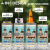 Personalized Can Cooler Tumbler – Father's Day Gift For Dad – Dear Dad, Great Job